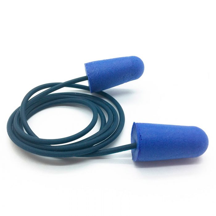 BST Detecteerbare Disposable Foam Oordopjes met koord