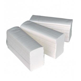 Handdoekpapier M-fold verlijmd cellulose 2-laags