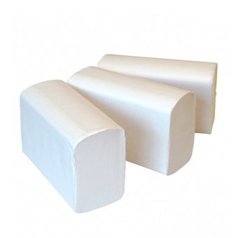 Handdoekpapier M-fold verlijmd cellulose 2-laags