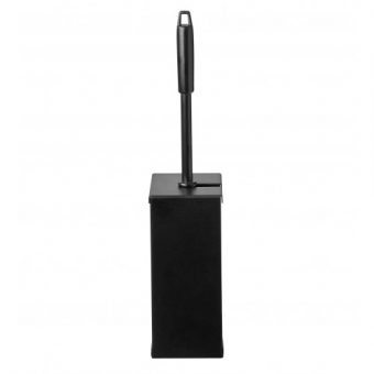 Quartz BLACK Toiletborstelhouder RVS