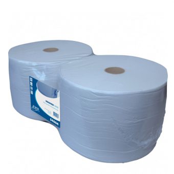 Industriepapier recycled blauw 1-laags