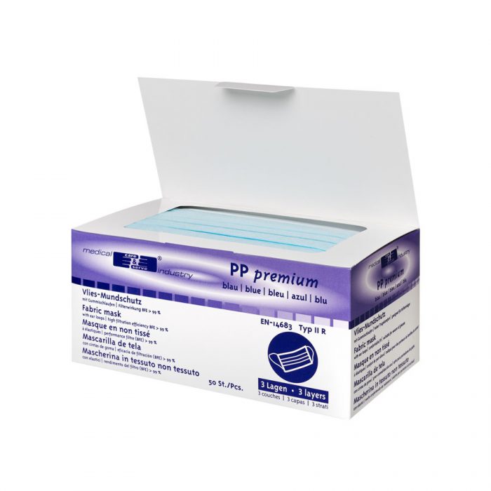 Nonwoven mondkapje box