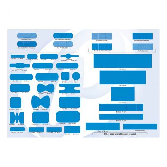 Assortiment detectie pleisters