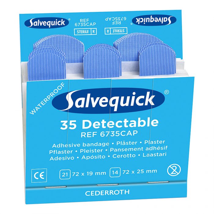 Salvequick navulling detectie