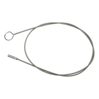 Flexibel RVS kabel voor pijpenborstelkop 1500 mm